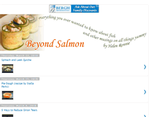 Tablet Screenshot of beyondsalmon.com